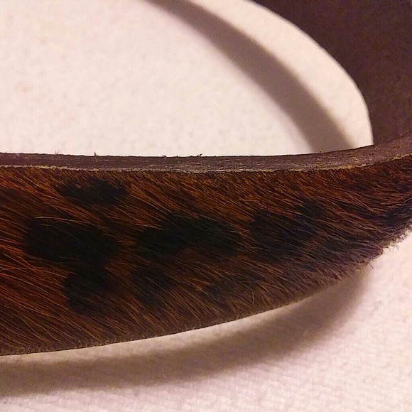 Express Leopard Print (m)Belt Gen.Leather - Picture 5 of 7